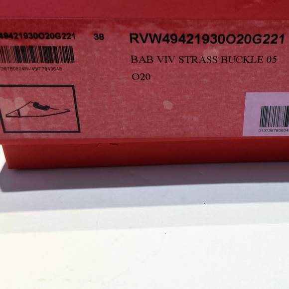 SOLD💔NIB✨ROGER VIVIER✨ Bab Viv Strass Mules - Picture 12 of 15